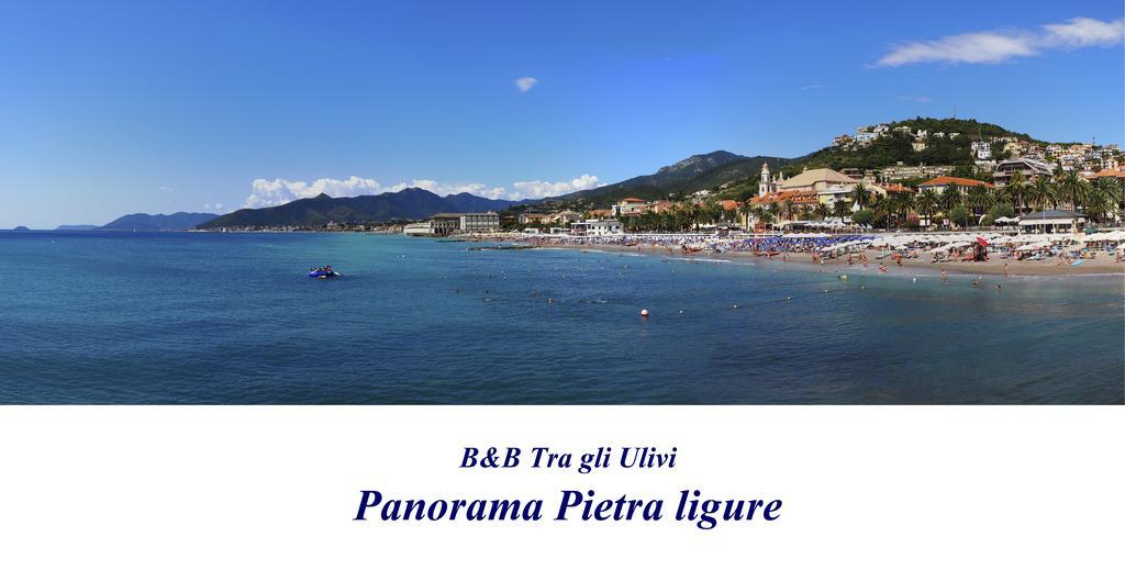 Tra Gli Ulivi Bed & Breakfast Pietra Ligure Eksteriør bilde